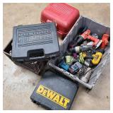 Assorted Lot of CordlessTools & Cases Assorted Lot of CordlessTools & Cases