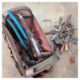 Caddy w/ Large Channel Locks & Pile of Tools Caddy w/ Large Channel Locks & Pile of Tools