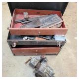 Tool Box w/ Craftsman Vise Tool Box w/ Craftsman Vise
