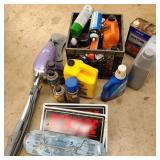 Lot of Chemicals & Cleaning w/ Beware of Dog Signs Lot of Chemicals & Cleaning w/ Beware of Dog Signs