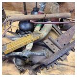 Lot of Older Tools w/ Hinges & Horn Lot of Older Tools w/ Hinges & Horn