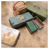 Lot of Small Vintage Boxes Lot of Small Vintage Boxes