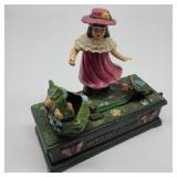 Cast Iron Mechanical Buttlerfly Coin Bank Cast Iron Mechanical Buttlerfly Coin Bank