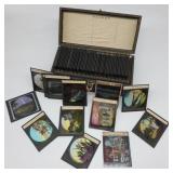 Lot of Old Biblical Themed Magic Lantern Slides Lot of Old Biblical Themed Magic Lantern Slides