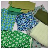 Bundle of Green Palette Fabric Bundle of Green Palette Fabric