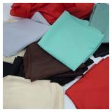 Lot of Vintage Silky Fabric Lot of Vintage Silky Fabric