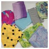 Bundle of Vibrant Fabric w/ Polka Dots