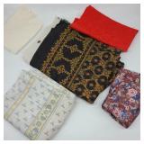 Bundle of Vintage Fabric w/ Soap & Water Design