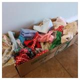 Box 5 of Vintage Clothing & Fabric Remnants Box 5 of Vintage Clothing & Fabric Remnants