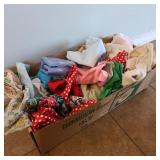 Box 5 of Vintage Clothing & Fabric Remnants