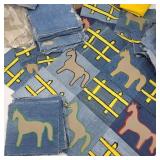 Denim Horse & Gate Quilting Project