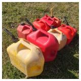 Lot of Fuel Cans Lot of Fuel Cans