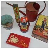 Water Can, Roy Rogers Lantern, & Kaleidoscope Lot Water Can, Roy Rogers Lantern, & Kaleidoscope Lot