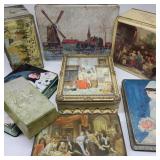 Box 1 of Vintage Tins