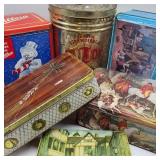 Box 2 of Vintage Tins Box 2 of Vintage Tins