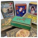 Box 3 of Vintage Tins Box 3 of Vintage Tins