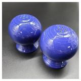 Blue Fiesta Salt & Pepper Shakers Blue Fiesta Salt & Pepper Shakers