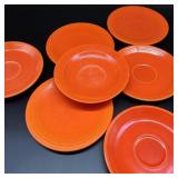 Lot of Orange Fiesta Ware