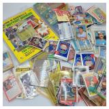 Flat of Assorted Baseball & Sports Cards