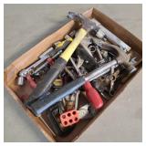 Flat of Tools w/ 2 Hammers Flat of Tools w/ 2 Hammers
