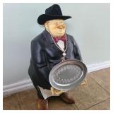 Large Decorative Butler / Chef