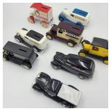 Flat 6 Die Cast Ertl Coin Banks Flat 6 Die Cast Ertl Coin Banks