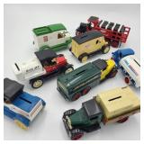 Flat 7 of Die Cast Ertl Coin Banks Flat 7 of Die Cast Ertl Coin Banks
