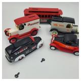 Flat 8 of Die Cast Ertl Coin Banks Flat 8 of Die Cast Ertl Coin Banks