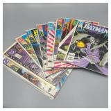Lot of 10 DC Batman Comics