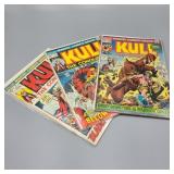 Lot of Marvel Kull The Conqueror Comics
