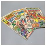 3 Marvel Comics w/ Invaders