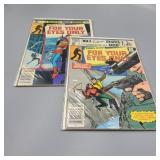 Marvel James Bond For Your Eyes Only Comics 1-2
