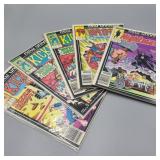 Lot of Marvel New Universe Comics w/ Kickers