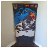 1989 Batman 40" x 45" Wall Hanging Fabric Art