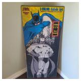 1989 Batman 22" x 70" Door Hanging Fabric Art