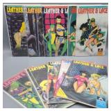 Two Aircel Leather & Lace 1-5 Comic Runs