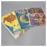 Kitchen Sink Alien Fire Comics 1-3