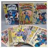Lot of 15 Marvel Captain America Comics