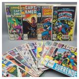 Lot of 15 Marvel Captain America Comics