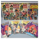 Lot of 8 Conan the Barbarian Comics