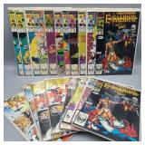 15 Excalibur Comics w/ 4 Graphic Novels
