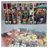 Lot of Misc. Punisher Comics w/ Batman Books