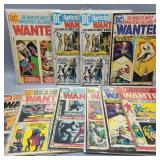 Lot of 10 DC Wanted Comics