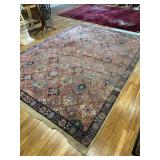 Pink, blue, navy Rug