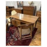 MCM style desk and chair