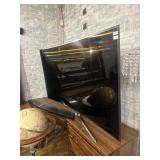 Samsung U-shaped 64 inch television and sound bar