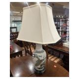 Peacock design lamp
