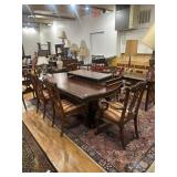 Ball and clawfoot dining room set