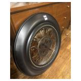 Black and gold clock