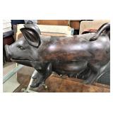 Wooden Pig